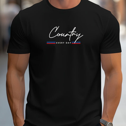 CAMISETA HOMBRE NEGRA COUNTRY