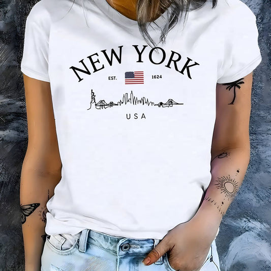 CAMISETA DAMA NEW YORK