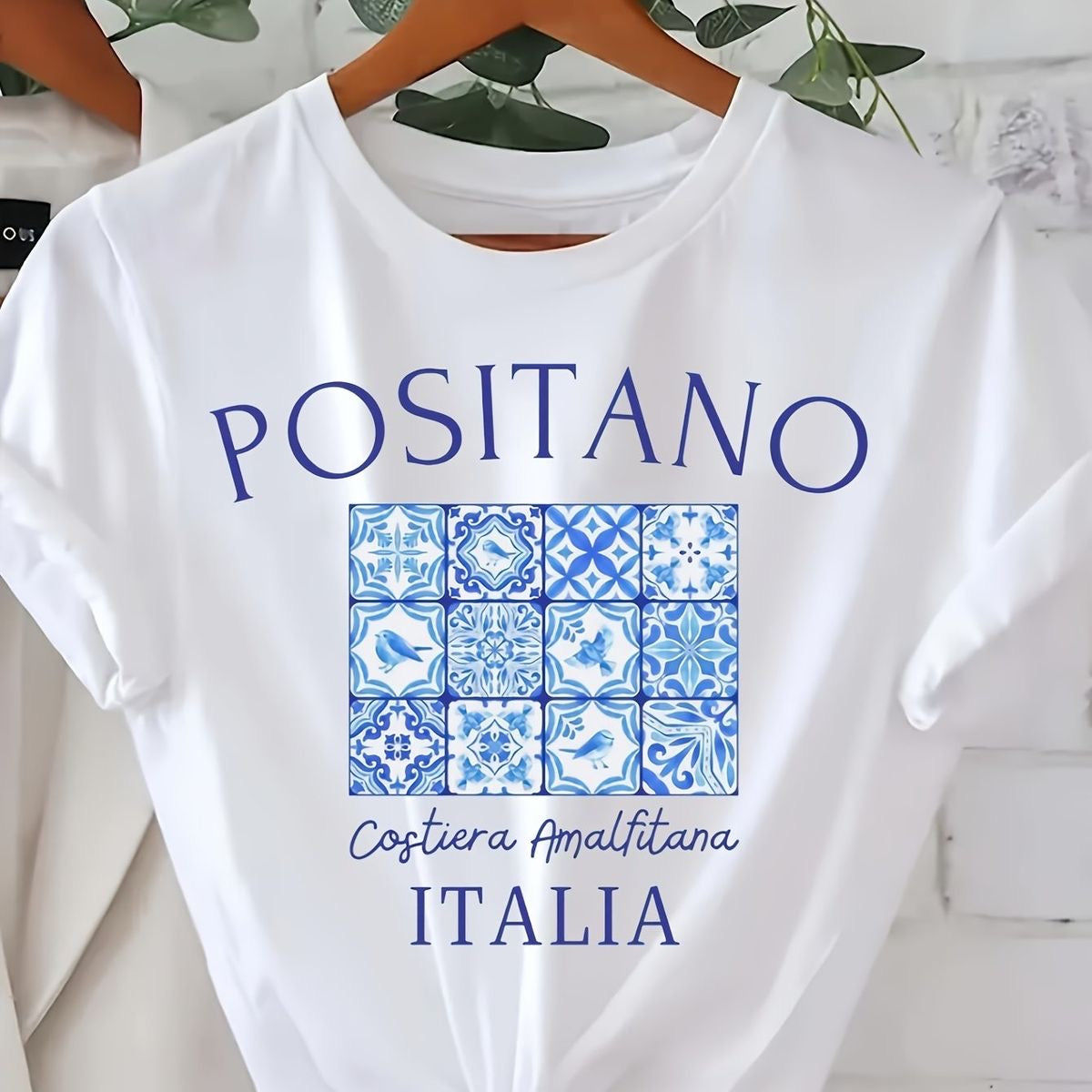 CAMISETA DAMA POSITANO ITALIA