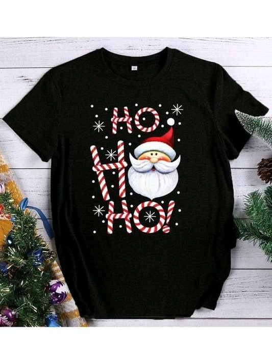 CAMISETA NEGRA NAVIDAD 231304