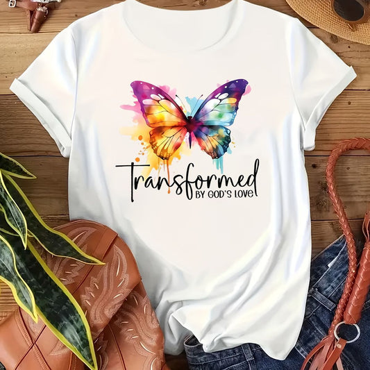 CAMISETA DAMA MARIPOSA TRANSFORMED